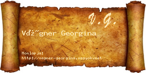 Vágner Georgina névjegykártya